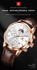 OLEVS 9812 Gents Chronograph Watch - Image 3