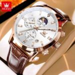OLEVS 9812 Gents Chronograph Watch