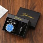 Men’s Gift Set – Watch, Bracelet & Necklace - Image 2