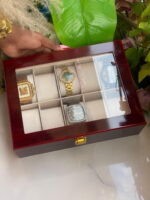 WOODEN EXECUTIVE WATCH ORGANIZERS