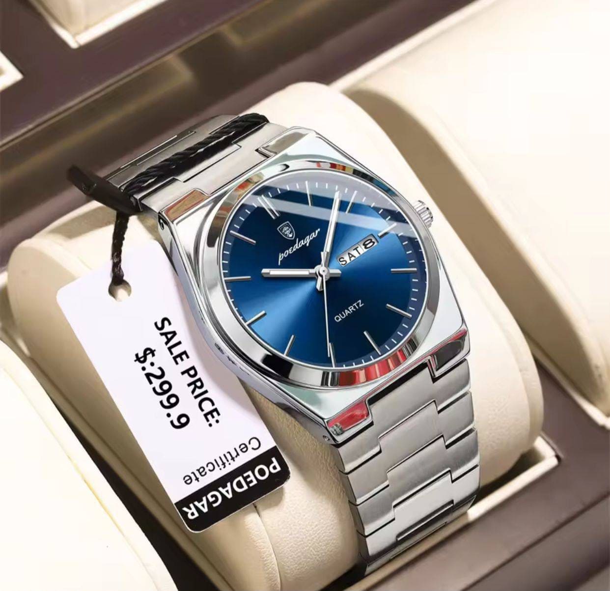 b482b69f-3453-4a45-abc8-7ce07504c39e POEDAGAR Gents Watch - Image 1